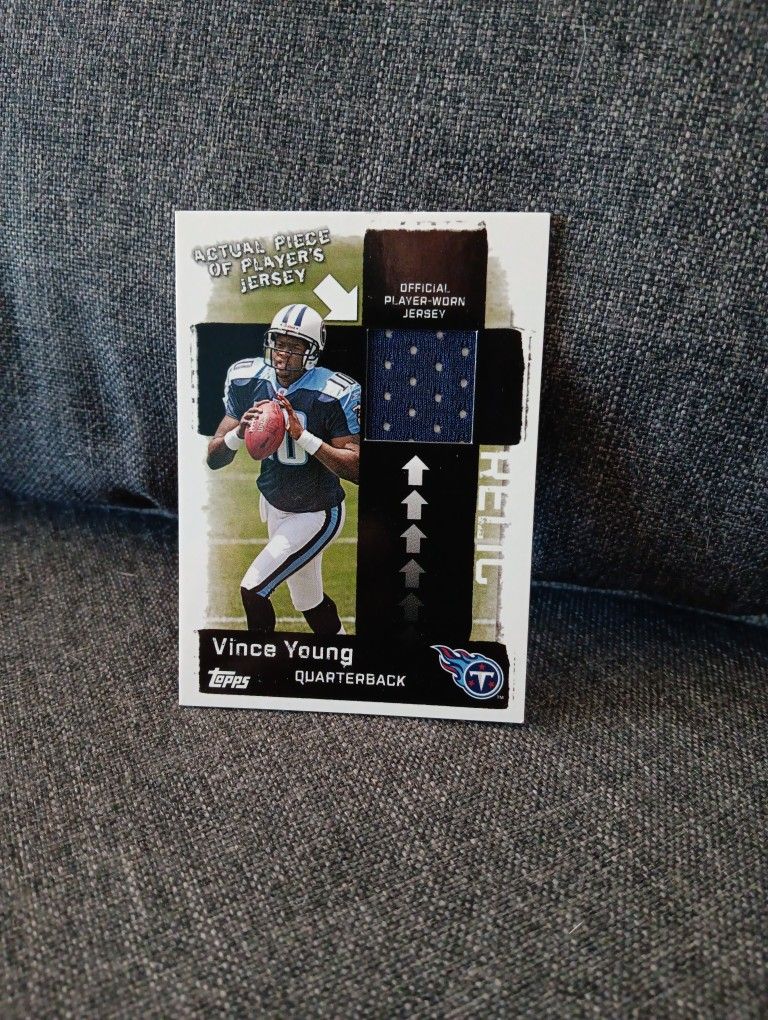 2006 Topps Vince Young Patch Card Target Exclusive. PLEASE CHECK OUT ALL MY OFFERS