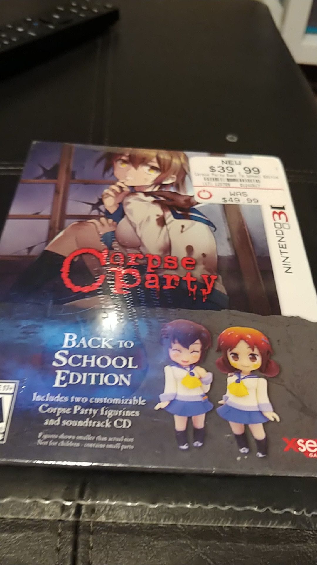 Corpse Party Collectors Edition Nintendo 3DS