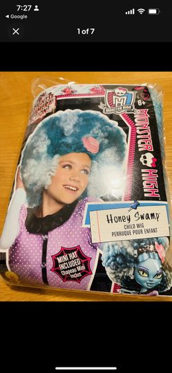 Monster High Honey Swamp  6+ Wig Halloween 🎃 