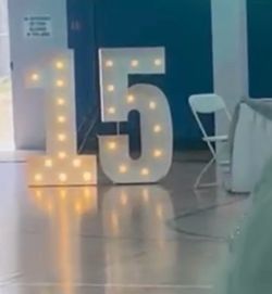 Number one and five they are 4 ft tall
