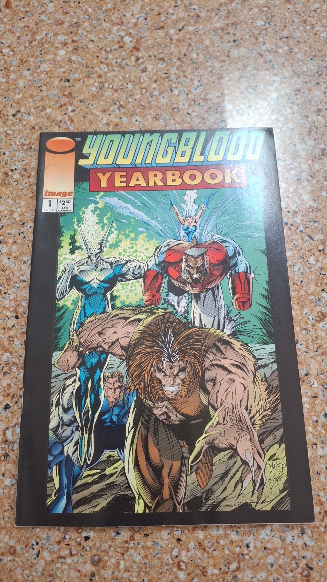 1993 Youngblood Yearbook #1 - Image Comics - Rob Liefeld Art