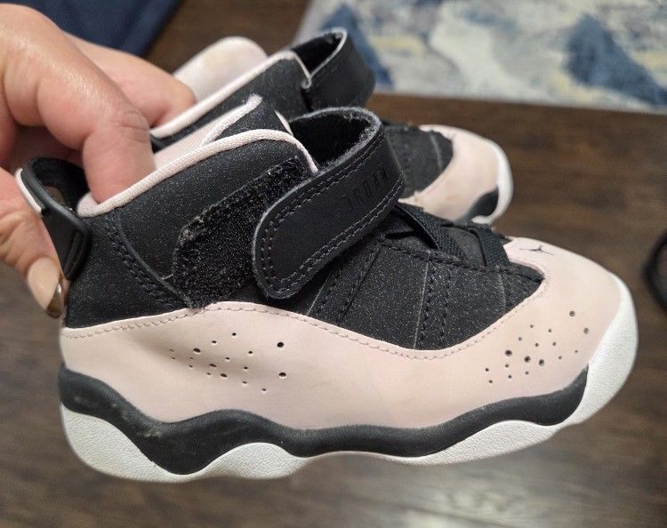Light Pink Jordan Shoes Size 8c