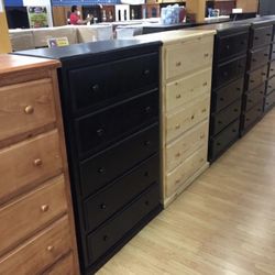 Big Dresser 5 Drawers 100% Pinewood