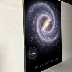 Canvas wall decoration 30”x42”. Brand new we can make it in different sizes, from  4.5”x4.5” to 30”x66”, Wood frame and sprayed with glossy clear coat