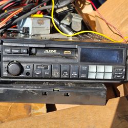 Vintage ALPINE cassette player