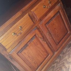 China Cabinet Two Piece Set