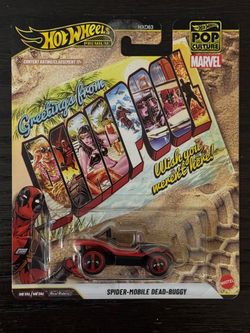 Hot Wheels Premium Pop Culture Deadpool Spider-Mobile Dead-Buggy