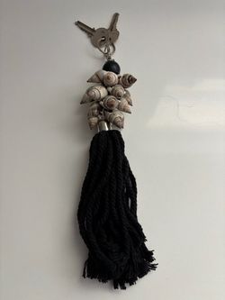 Seashell Tassel Keychain