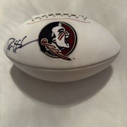 Deion Sanders Signed Florida St Football