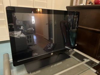 Elo 2201L   Touchscreen/metal roller desk