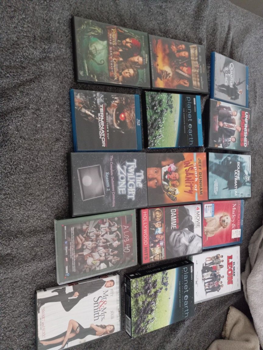 DVD Regular And Blue Ray