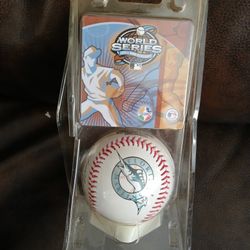 2003 World Series Autographed Marlins Baseball