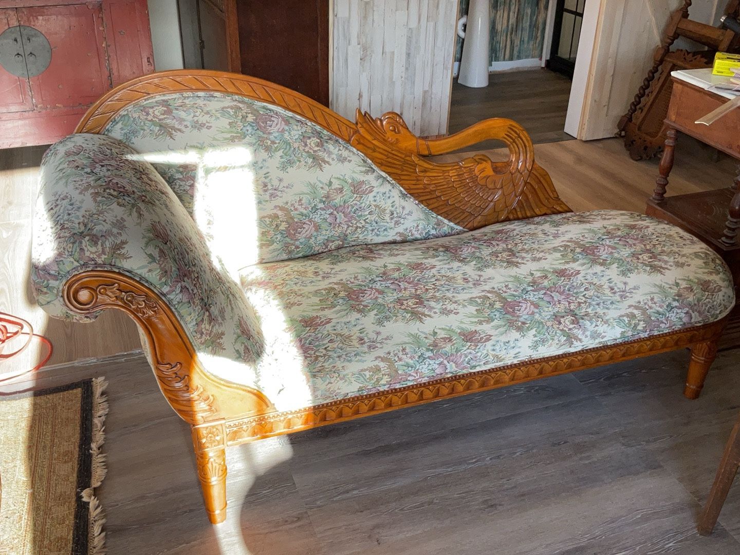 antique French Fainting Couch