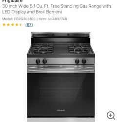 Range Stainless Black Frigidaire