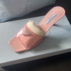Pink Prada Shoe Size 37.5