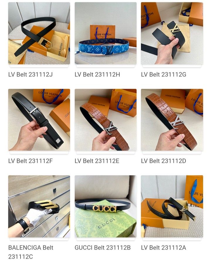 Designer Belts 