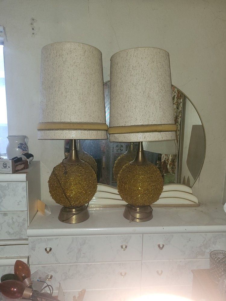 1960s Spaghetti Lamp