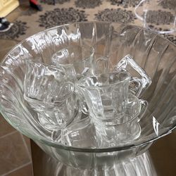 Punch bowl set