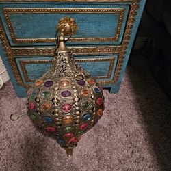 Bohemian/ Moroccan Hanging Light X2