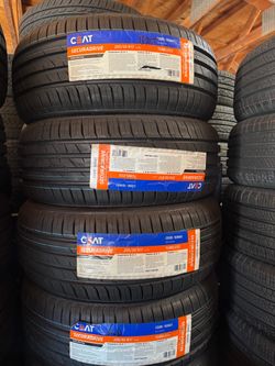 205/50R17 Ceat new tires installed and balanced