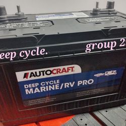 DEEP CYCLE BATTERIES....And More