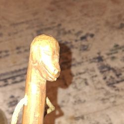 19 Century Hand Carved Walking Stick