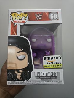 WWE Undertaker Purple Translucent Amazon Exclusive