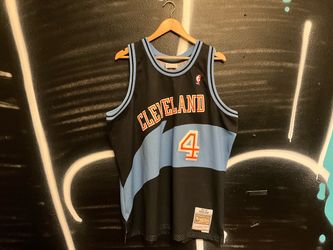 Mitchell & Ness Shawn Kemp Cavaliers Swingman Jersey - Black - 2XL