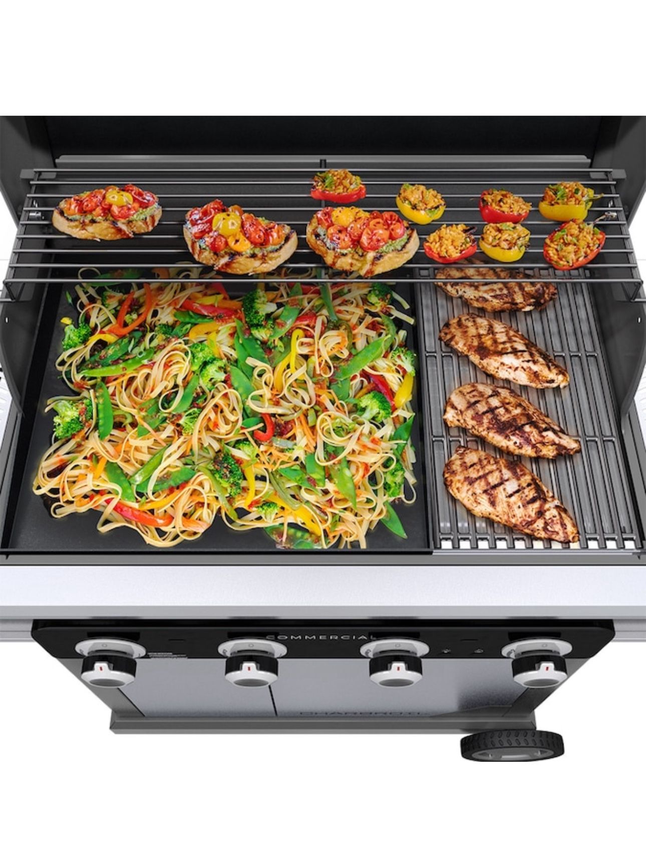 Charbroil Commercial Series Grill and Griddle Combo Stainless