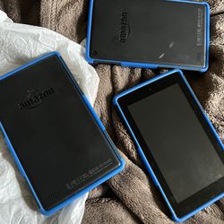 Amazon Fires Tablets. 
