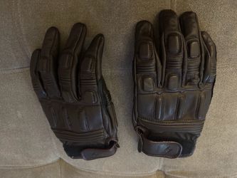 Scorpion EXO bixby leather motorcycle gloves L