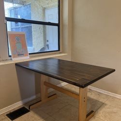 Dining Table (Real Wood, ~50” Wide)