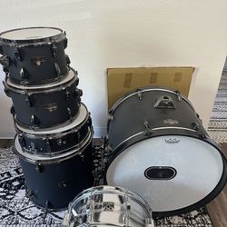 Full Kit Tama Imperialstar Black On Black