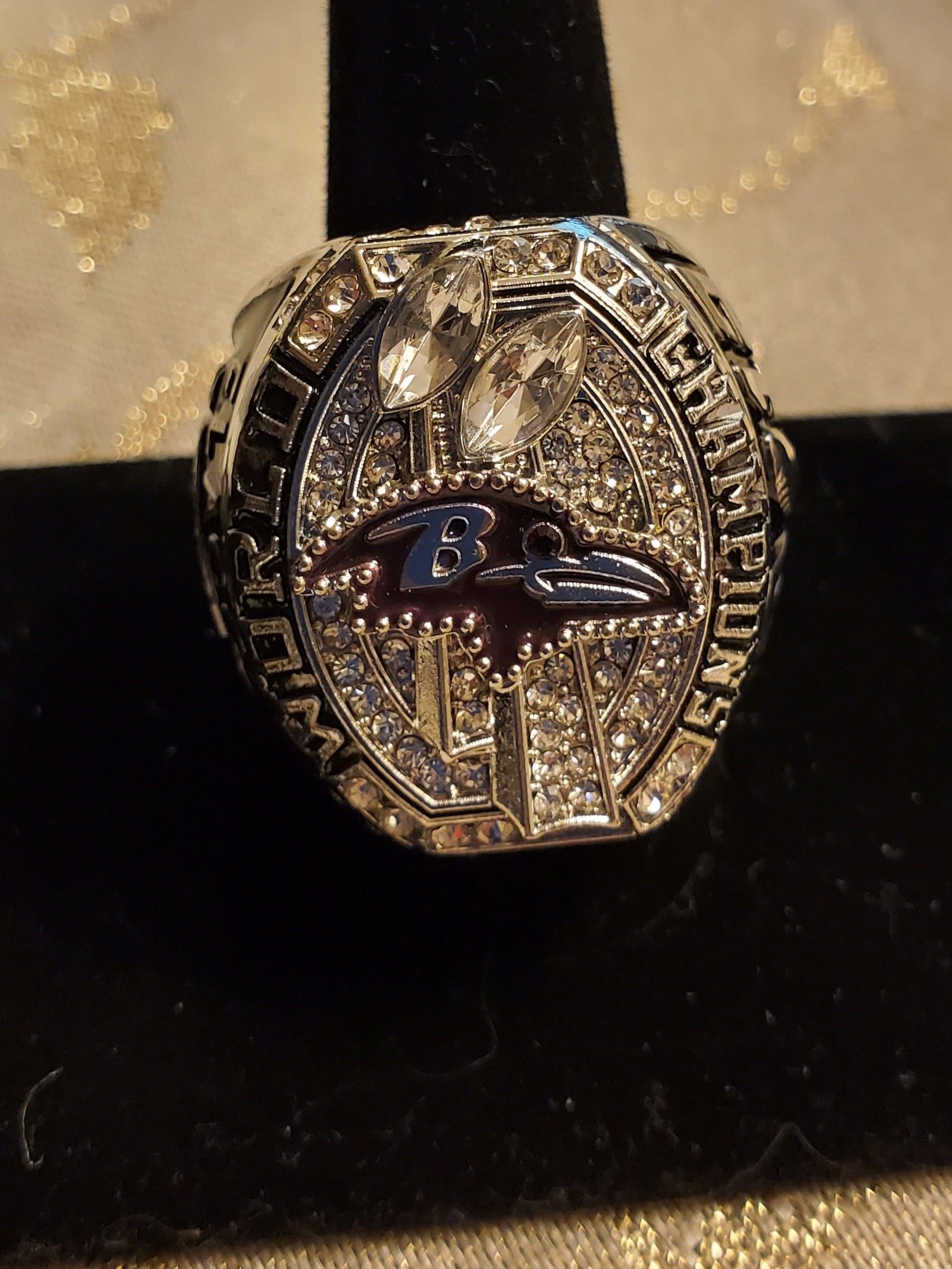 Ravens world Championship ring size 11