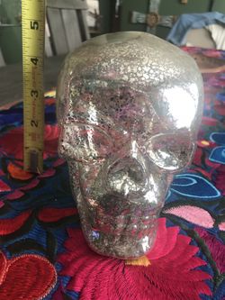 Glass Sugar Skull