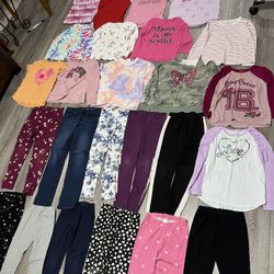 Girls Clothes In Good Condition Size 7/8