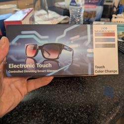 Ai sunglasses with adjusting tint