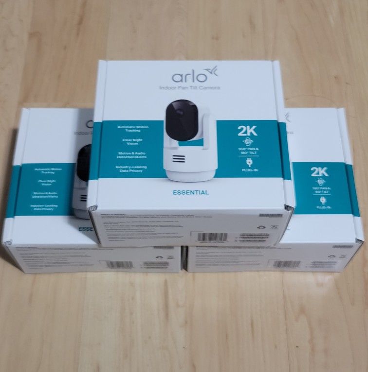 Arlo Indoor Security Wired Cameras 3 Pack