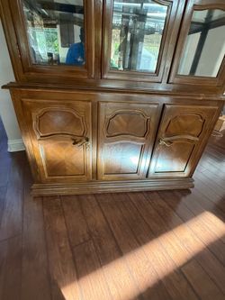 Hutch cabinets