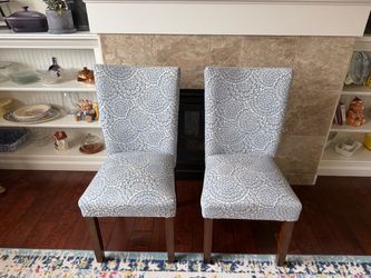 2 Parsons Chairs