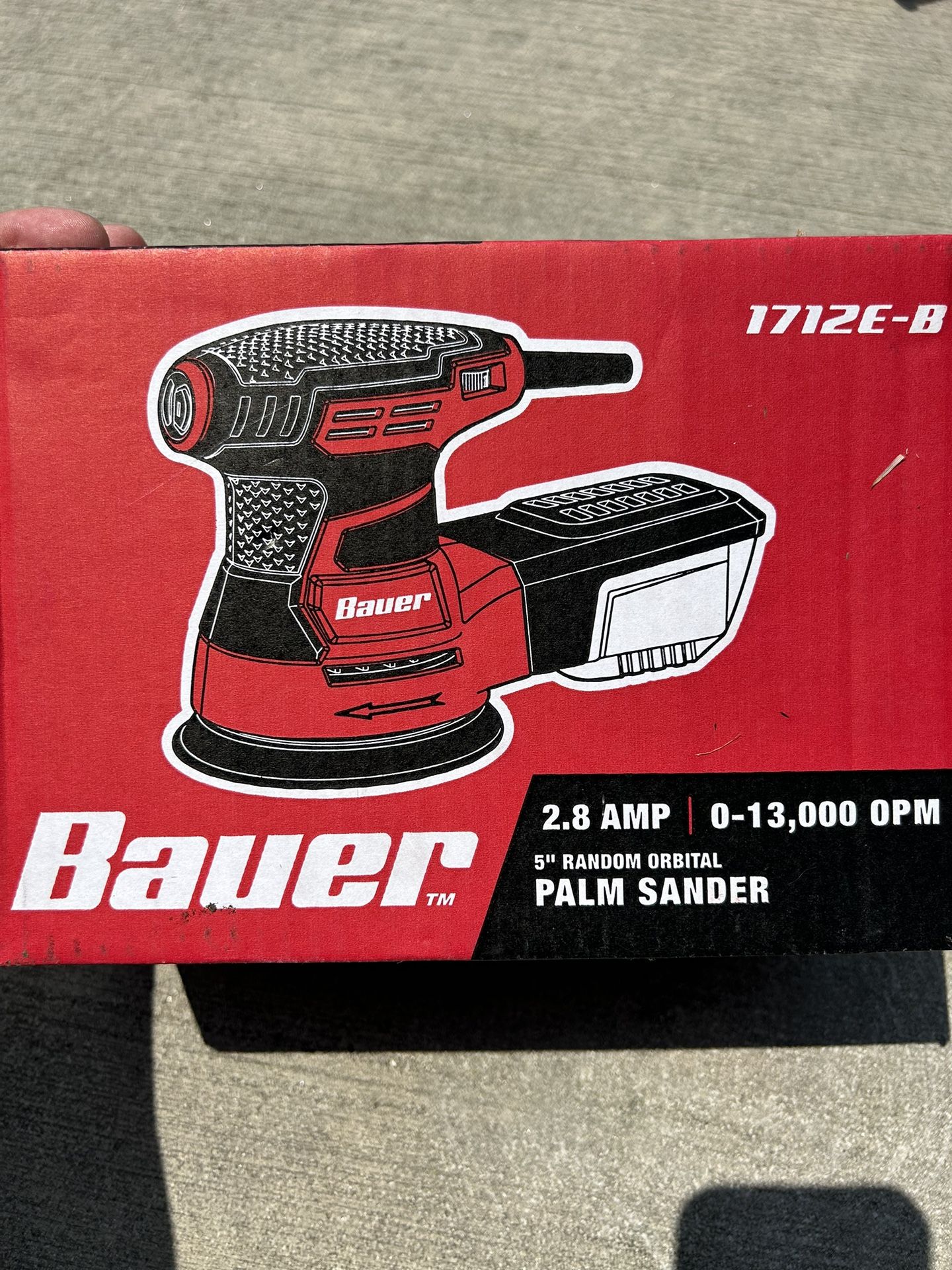 Bauer Orbital Palm Sander