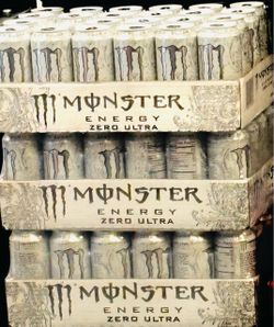 Monster white energy drinks