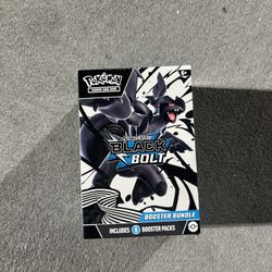 Pokémon Scarlet Violet Black Bolt Booster Bundle 