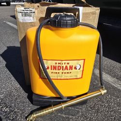 Fedco Indian 5gal Fire Pump NEW Backpack Sprayer