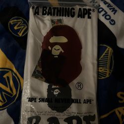 White And Black Bape T-shirt
