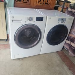 KENMORE  WASHER AND GAS DRYER 