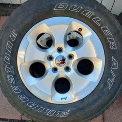 5 Lug Aluminum Rims 5x5 Size 18" 