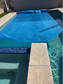 Solar pool cover.    F17