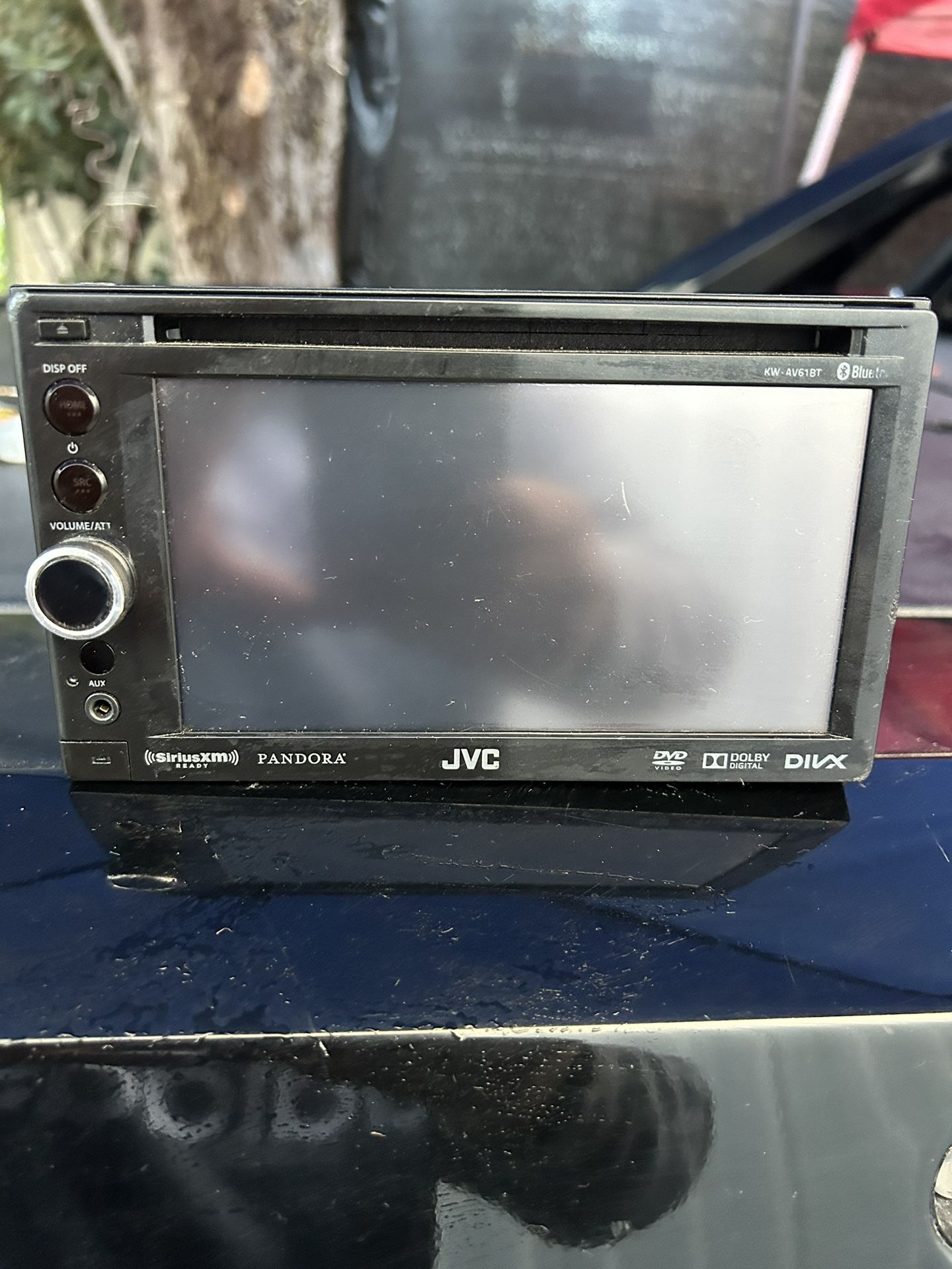 Jvc Kw-av61bt Double Din Can Stereo With Bluetooth