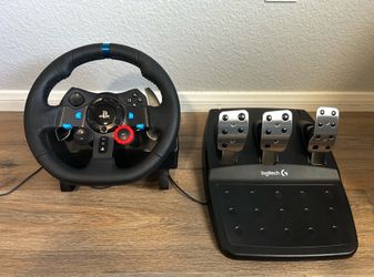 Logitech G29 Driving Force Racing Wheel - Black ((contact info removed)10)